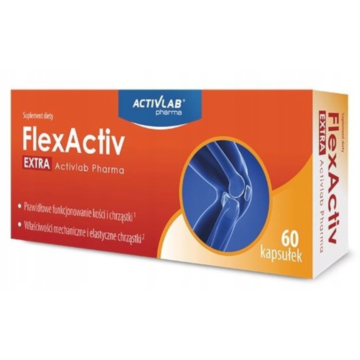 Хранителна добавка, ActivLab FlexActiv EXTRA, 60 капсули