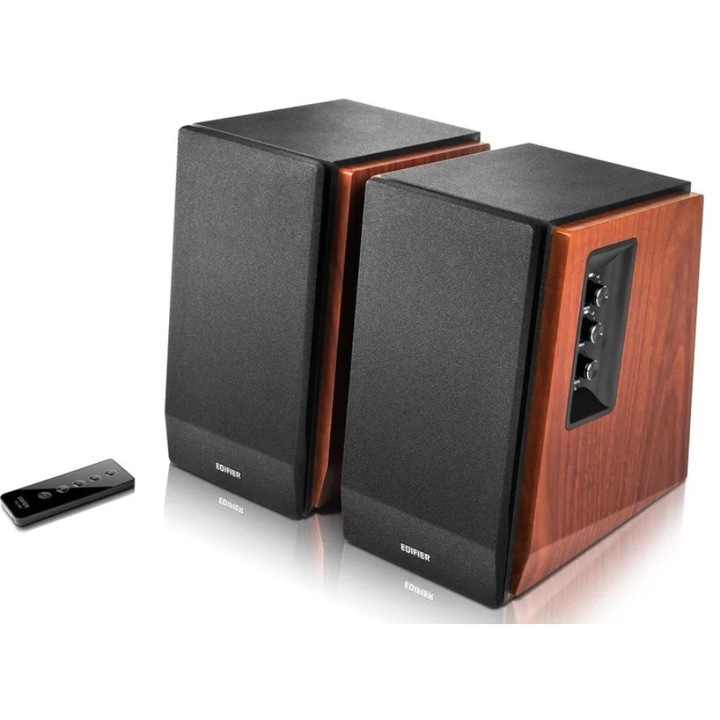 Озвучителна система Edifier R1700BT, Кафяв, 66 W