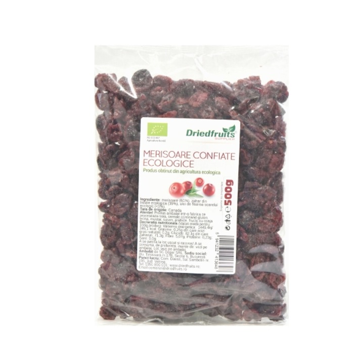 Merisoare confiate BIO - 500 g