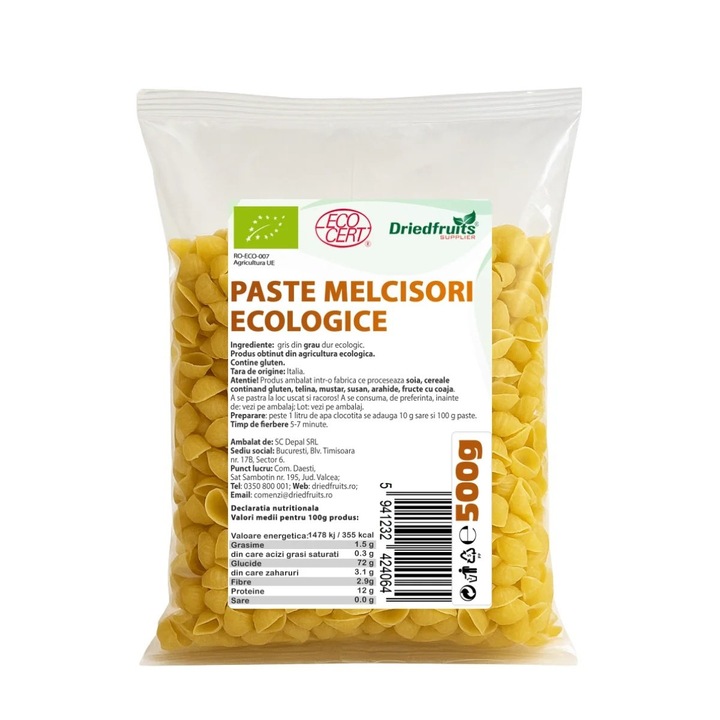 Paste melcisori BIO - 500 g