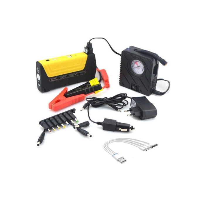 Комплект компресор и стартерно устройство, High Power Jump starter, За ...