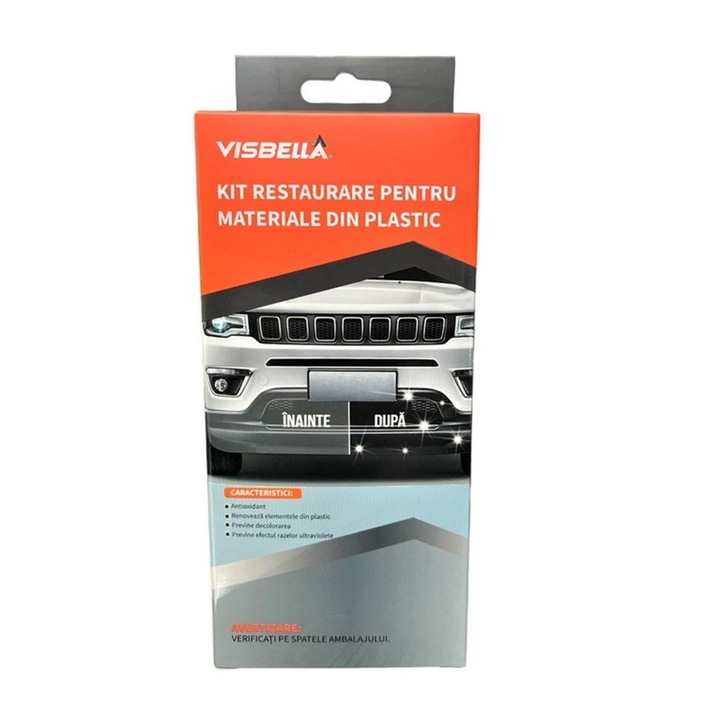 Kit restaurare pentru materiale plastice