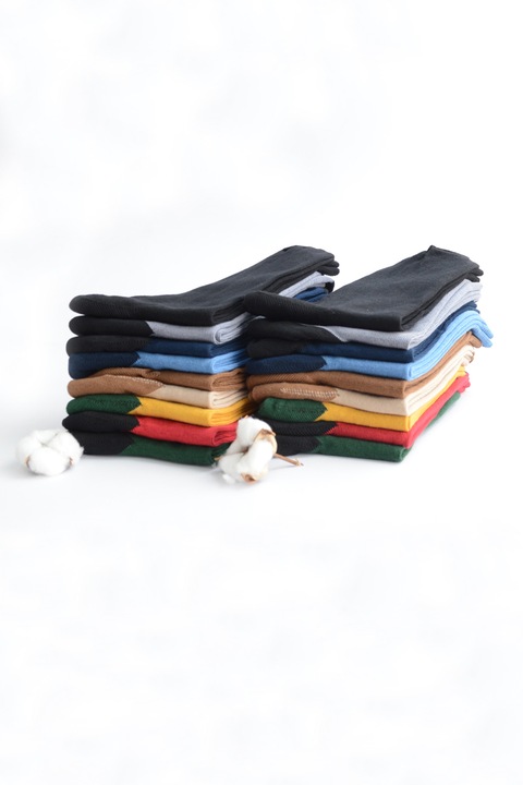 Set 18 sosete colorate