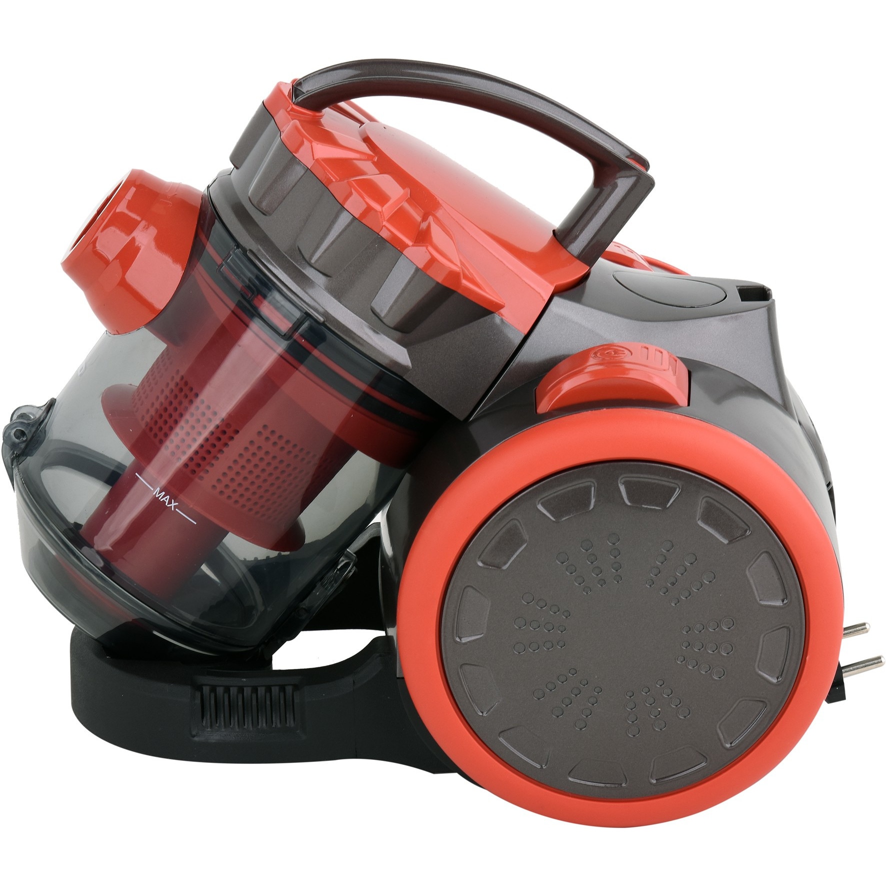 Aspirator fara sac, Lund, 700 W, 1.5 l, Portocaliu/Negru