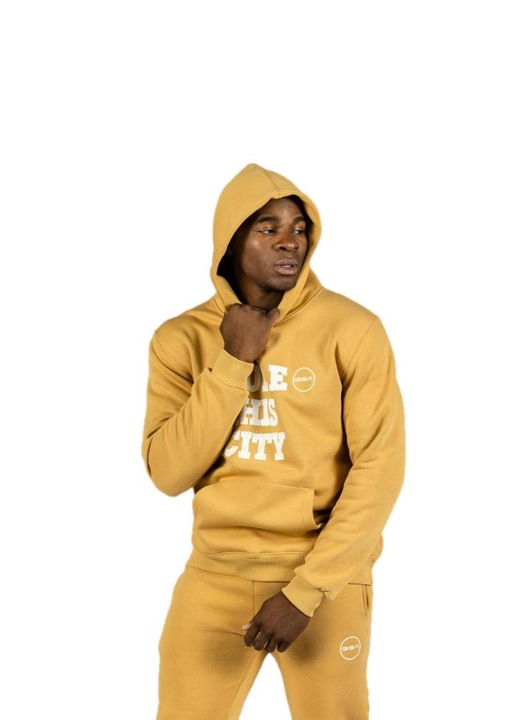 Hanorac barbati GSA Sport, BumbacBej