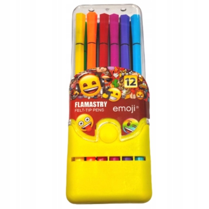 Комплект химикалки Св. Majewski, 12 части, Многоцветни