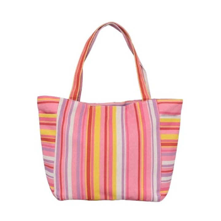 Geanta de mana 02133-3, 54/36/17 cm, Textil, Multicolor