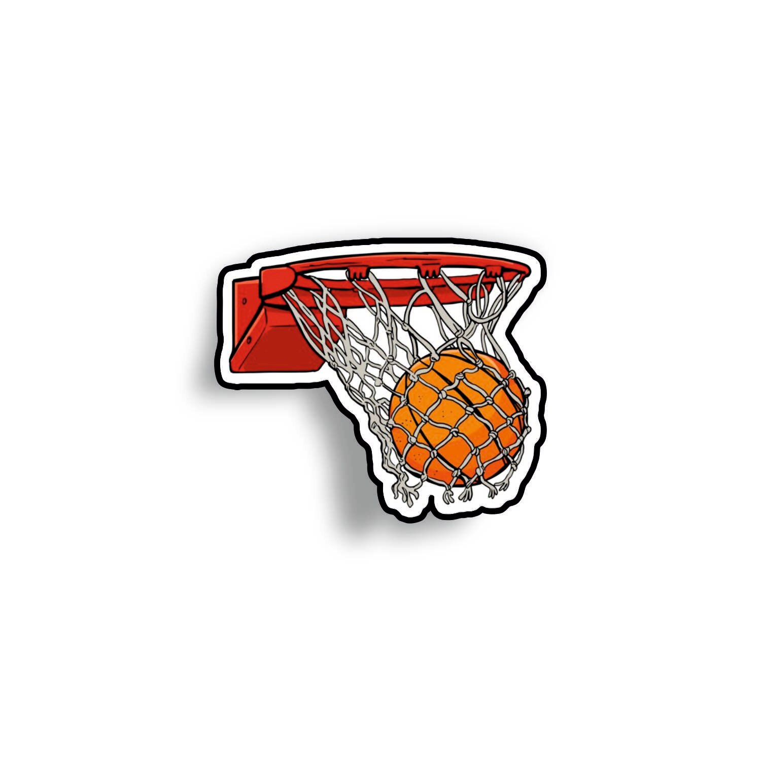 Insigna din lemn cu brosa Basketball, multicolor, 3 cm eMAG.ro
