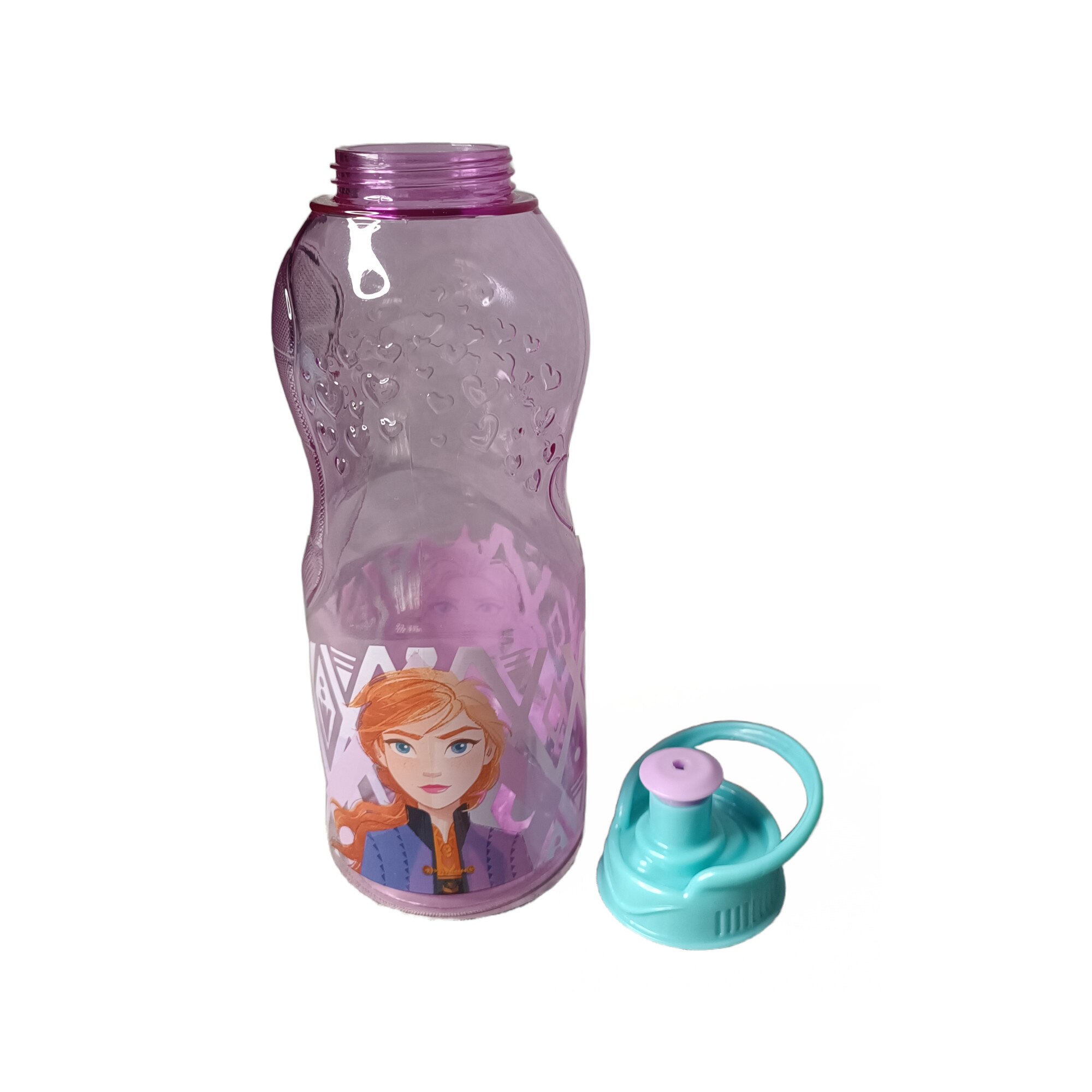 Детска бутилка за вода, Frozen 2, Пластмасова, Многоцветна, 360мл - eMAG.bg