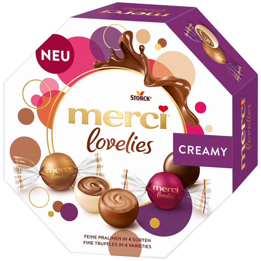 Merci lovelies creamy 185g - eMAG.hu