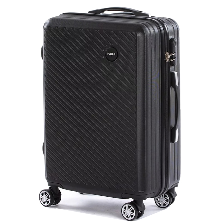 Dollcini, куфар за пътуване 24", 60x25 x 36 см, (SBC1174B), черен