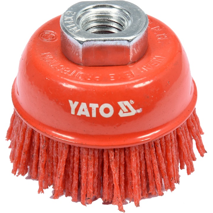 Perie rotativa lustruire, Yato, 65mm, Rosu