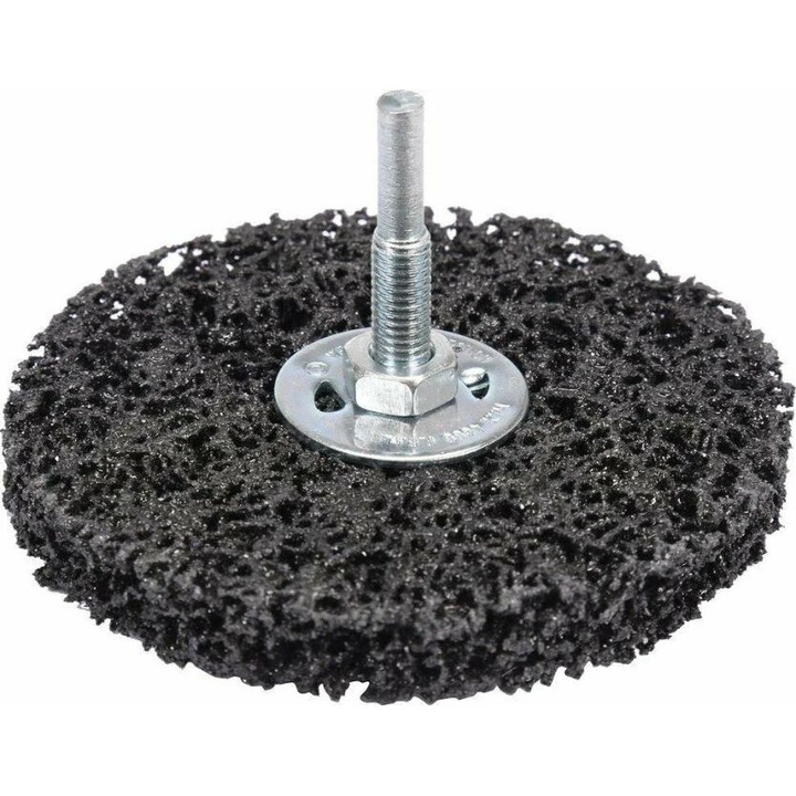 Perie rotativa lustruire, 100mm, Argintiu