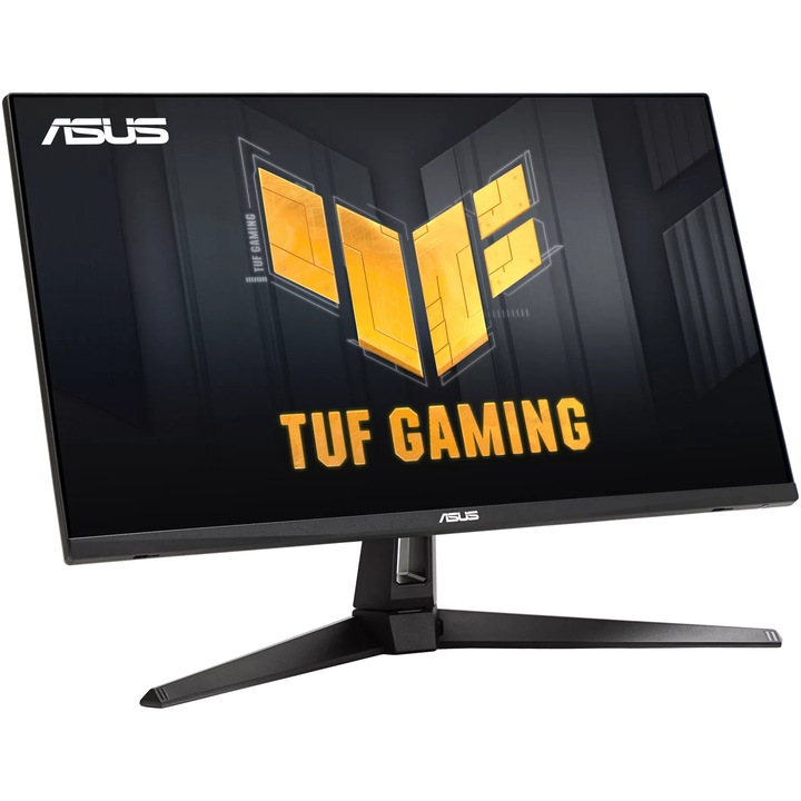 Monitor Gaming LED VA Asus TUF 27", WQHD (2560x1440), 170Hz O.C. (above 144Hz), 1ms, Extreme Low Motion Blur™, AMD Freesync™ Premium, Shadow Boost, HDR, DisplayWidget Lite, 2x HDMI, Display Port, Jack, VESA, negru
