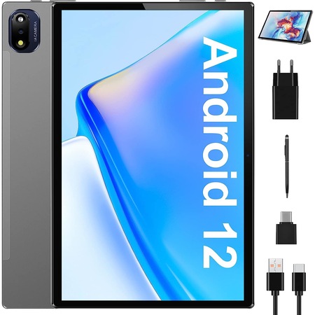 Tableta SIMPLORI M107 de 10 inch, Android 11,128GB ROM, procesor 8-core,  sloturi pentru doua cartele SIM, camera de 13MP, Verde 