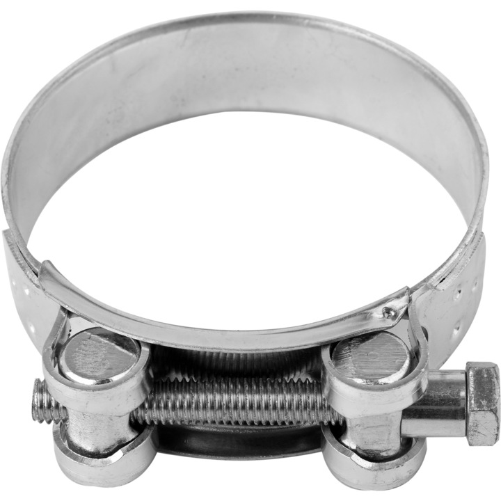 Винтова скоба, Vorel, GBS W1, 74-79 x 24 mm, сребро