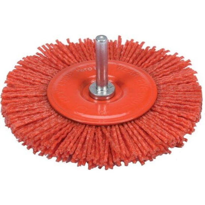 Perie rotativa lustruire, Yato, 100mm, Rosu