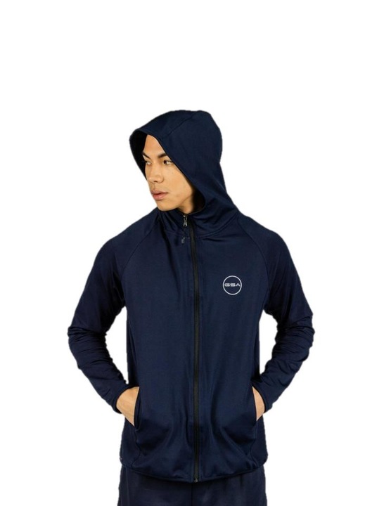 Hanorac barbati GSA Sport, Poliester, Albastru, Albastru