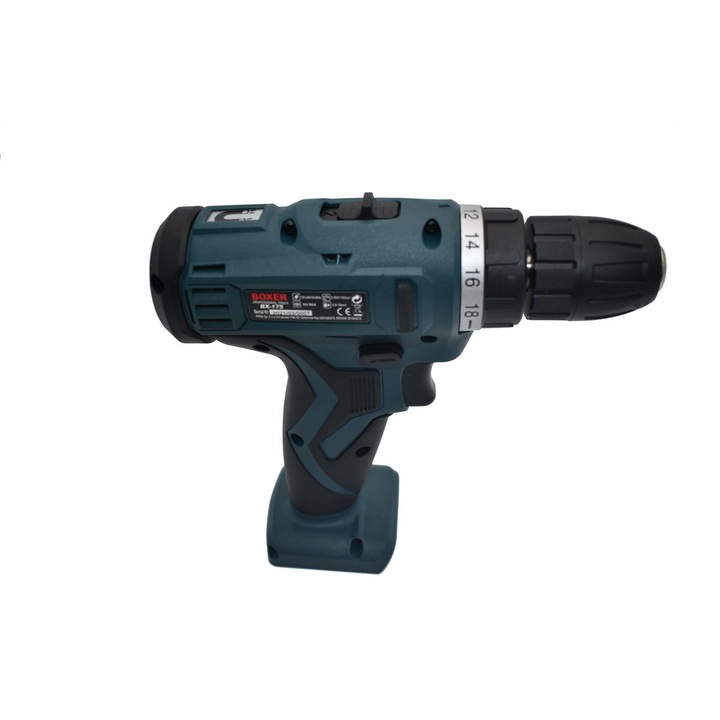 Set masina de gaurit si insurubat, 72 elemente, Boxer BX175