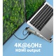 Стойка за лаптоп и USB-C HUB Choetech M43, докинг станция, регулируема, алуминиева