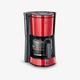 Cafetiera Severin, S4817, capacitate 1.25 litri, carafa din sticla, mod stand-by, filtru detasabil si lavabil, buton on/off, rezervor de apa gradat, material otel inoxidabil, rosu