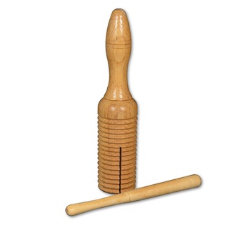 Instrument muzical Agogo Guiro din lemn cu un ton Instrument muzical Agogo Guiro din lemn cu un ton