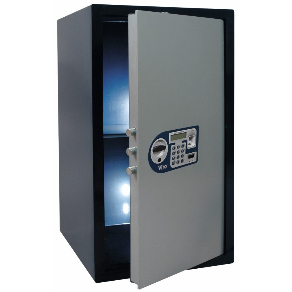 Seif de siguranta Viro, sistem electronic cu amprenta digitala RamTouch II, 790x440x500 mm