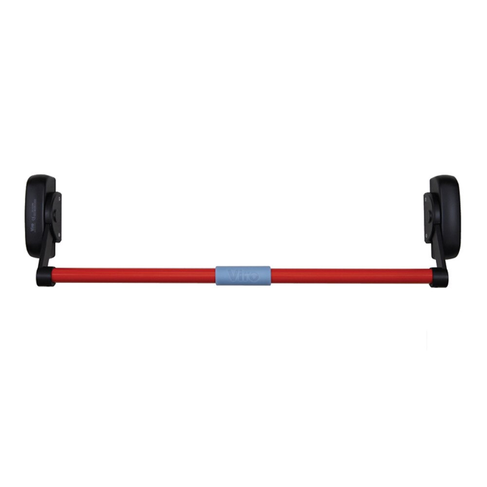 Kit sistem antipanica Viro 03-115S, 3 puncte, bara orizontala 115 cm, rosu, tije verticale 149/103 cm