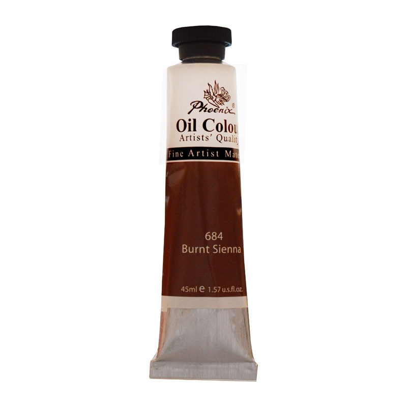 Culoare ulei 45ml Burnt Sienna Artist Phoenix