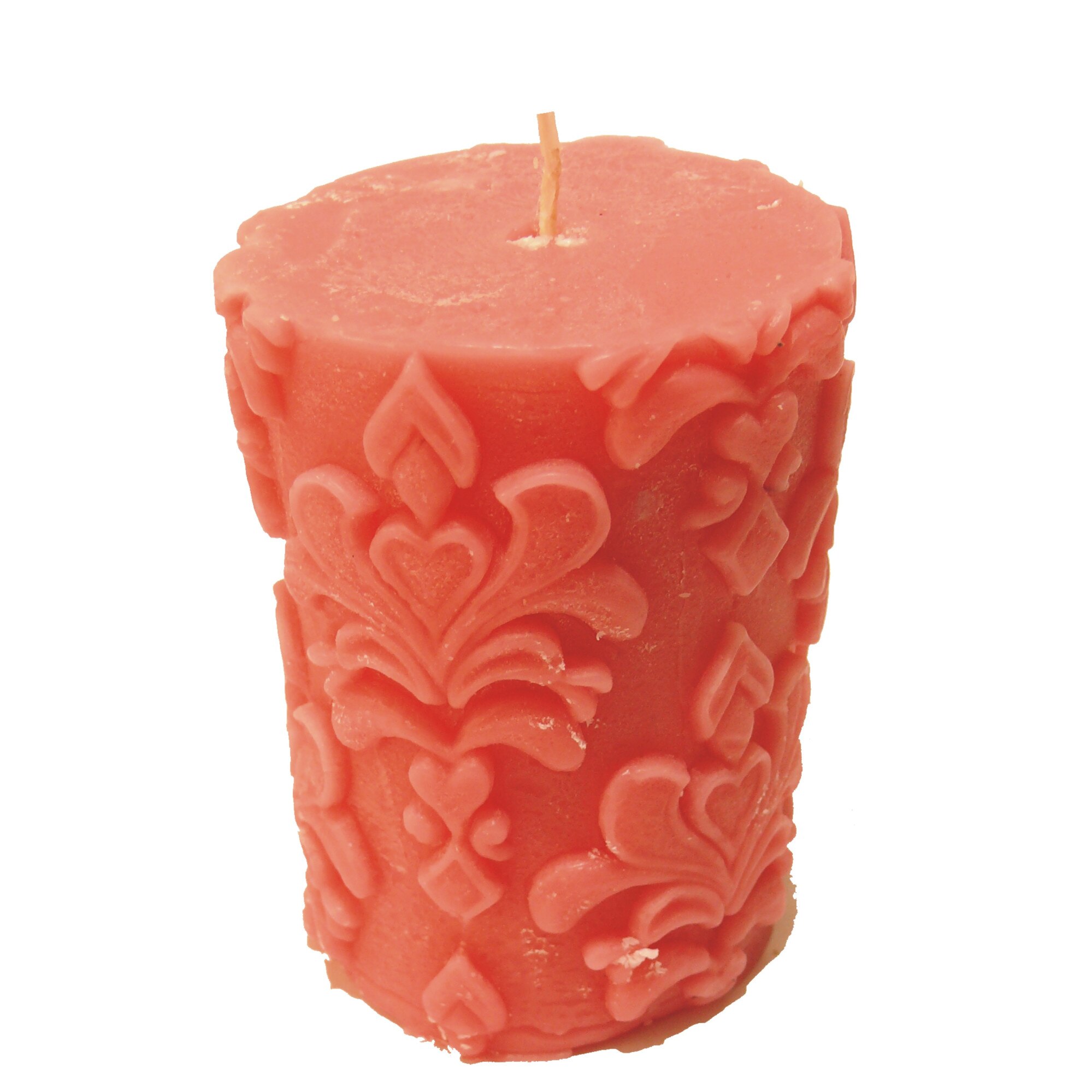 Lumanare parfumata ClauM, model baroc,rosu