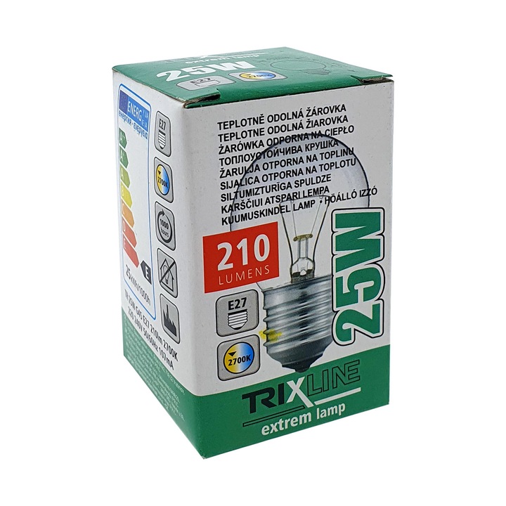 Trixline 25W E27 G45 égő 10db