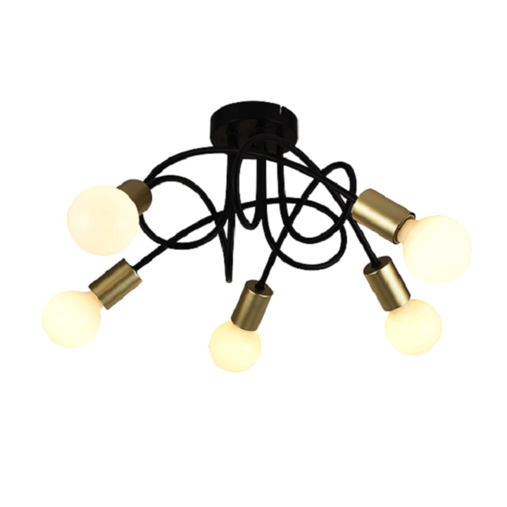 MYA csillár 5XE27 arany