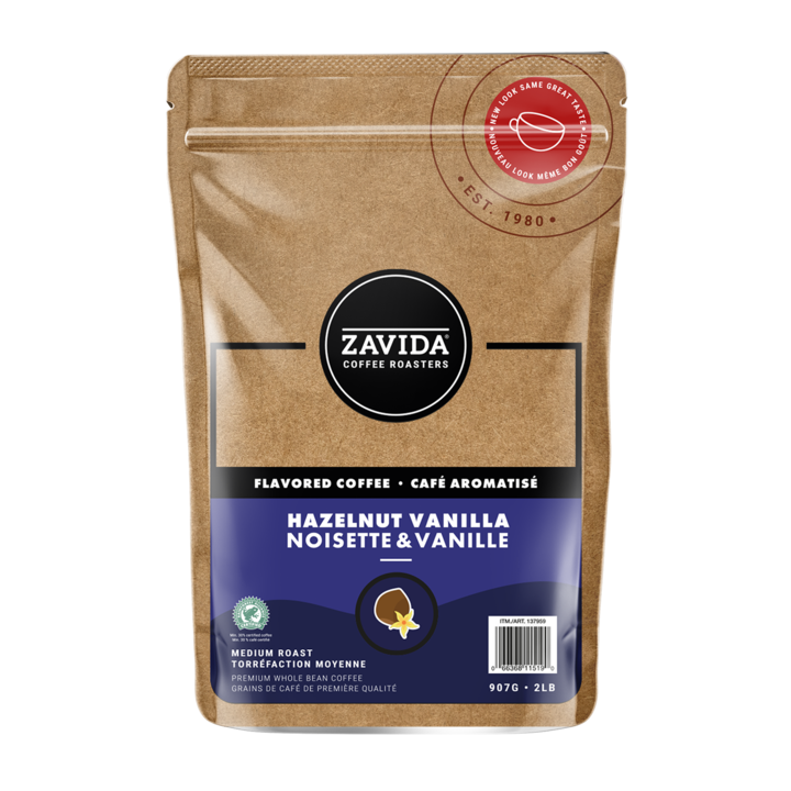 Zavida kávé Hazelnut Vanilla, 907g