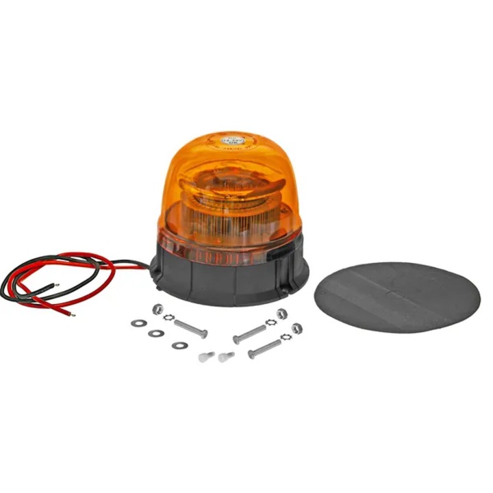 Girofar de avertizare LED 24W 12-24V galben