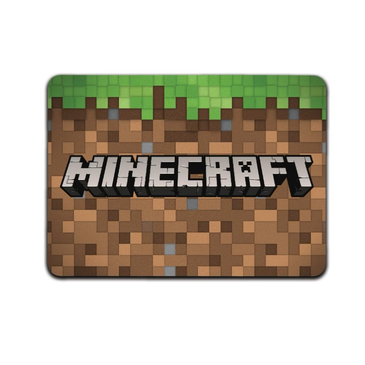 Mousepad Minecraft 22x18 cm, Creative Rey®