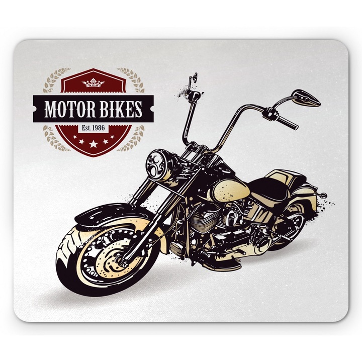 Mousepad Motor Bikes 22x18 cm, Creative Rey®
