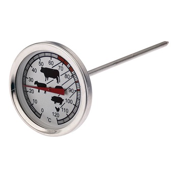 Termometru alimentar, Zola®, analogic, pentru carne, metalic, cu tija, 0 - 120 ° C Termometru alimentar, Zola®, analogic, pentru carne, metalic, cu tija, 0 - 120 ° C