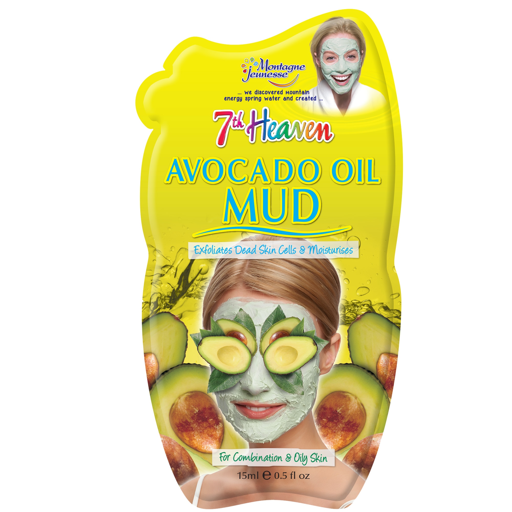 mască de față cu avocado