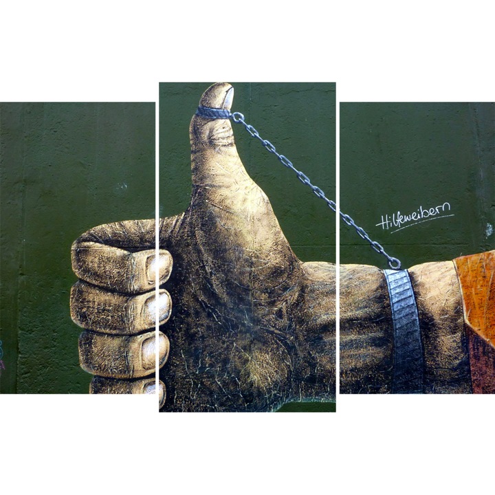 Tablou PVC 5mm, The Wall, 150 X 225 cm
