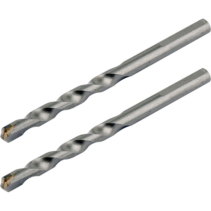 Set 2 burghie TCT, Yato, Pentru ceramica/beton, Argintiu