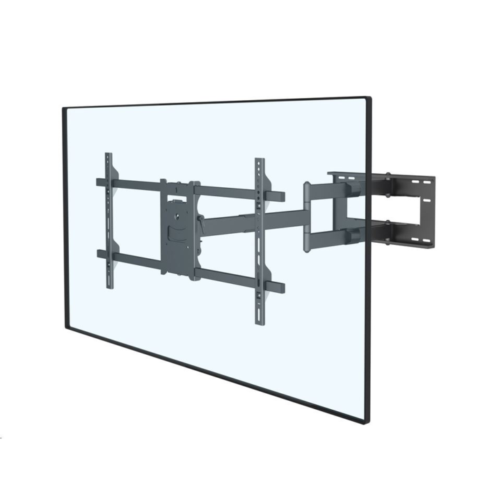 Suport de perete, Multibrackets, 42"-75'', Negru