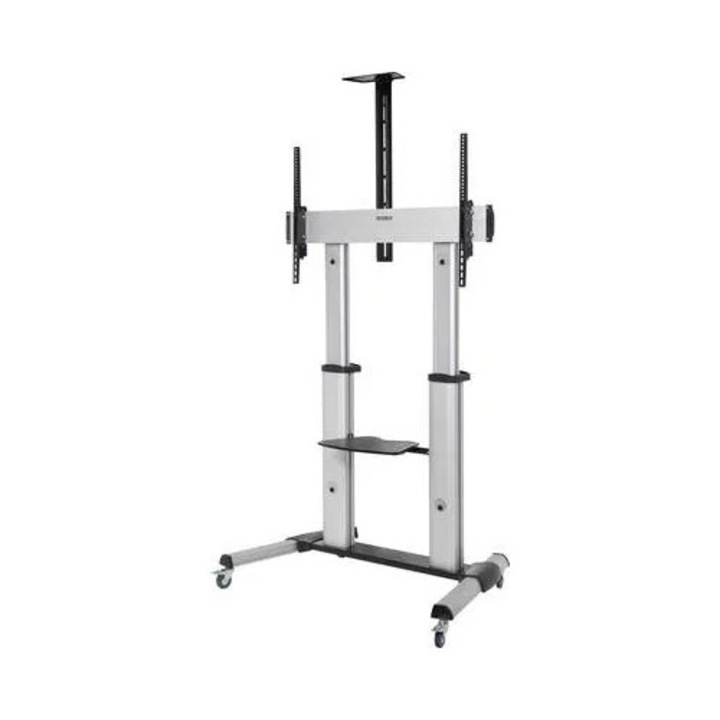 Gurulós TV tartó állvány, TV kocsi, dönthető, 152,4 - 254 cm (60-100), SpeaKa Professional PREM-LINE XXL (SP-6646944)