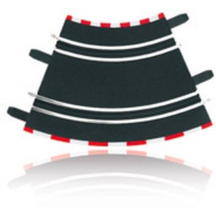 Огъващ елемент 1/45°, Carrera, черен