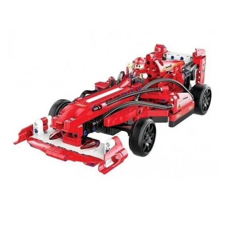 Болид Formula 1 Double Eagle, с дистанционно управление, конструктор CaDa, 317 части, Червен
