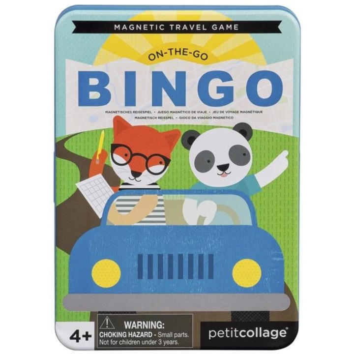 Petit Collage, Bingo, joc interactiv magnetic pentru calatorii
