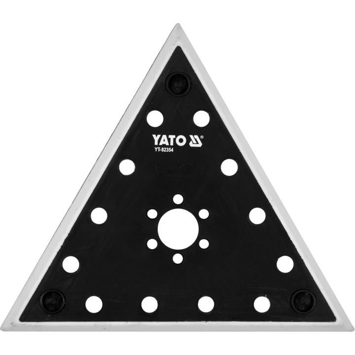 Cap triunghiular pentru slefuire, Yato, Negru