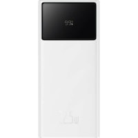 Baterie externa, Baseus, Star-Lord, 30000 mAh, USB, USB-C, 22.5 W, Alb/Negru