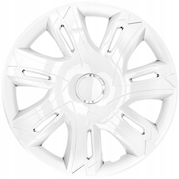 4 db kerékvédő készlet NRM, Supernova, 15", fehér