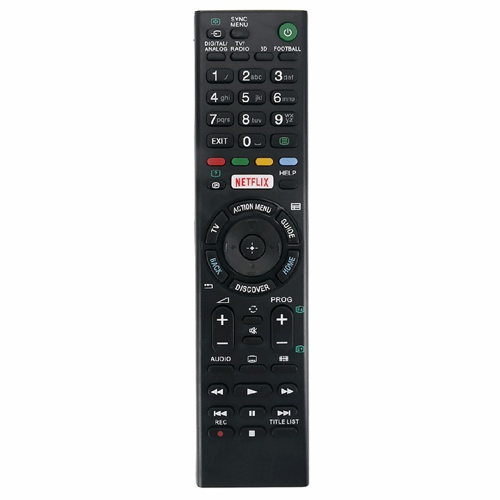 L1275V távirányító SONY SMART TV-hez, NETFLIX, utángyártott, PIL6152V