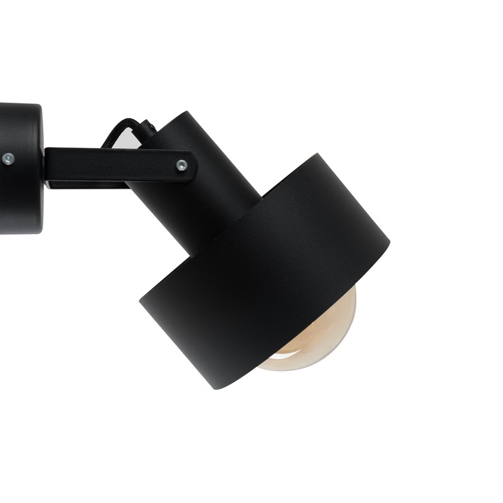 Aplica, Customform, Metal, 60 W, Negru